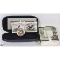 THE LOON 2000 COIN AND STAMP