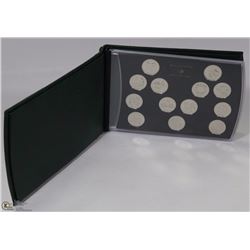 RCM MILLENNIUM COINS LEATHER SET
