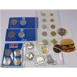 ESTATE COMMEMORATIVE COINS, TOKENS & BANKNOTES