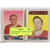 Image 1 : OLD NHL HOCKEY CARDS FROM THE EARLY 1960'S