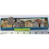 Image 1 : BOX OF ALBERTA CREST PINS.