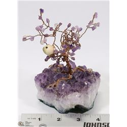 AMETHYST TREE ORNAMENT.