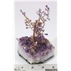 Image 2 : AMETHYST TREE ORNAMENT.