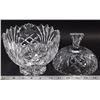 Image 2 : ORNATE CRYSTAL LIDDED CANDY DISH