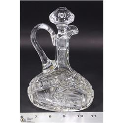 PINWHEEL CRYSTAL VINEGAR SERVER