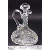 Image 1 : PINWHEEL CRYSTAL VINEGAR SERVER