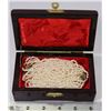 Image 2 : CORK CARVING JEWELLERY BOX CONTAINING FRESH WATER