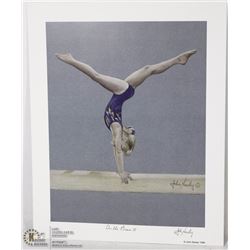 JOHN NEWBY AUTOGRAPHED PRINT “ON THE BEAM 2”