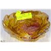 Image 1 : #14 - VINTAGE CARNIVAL GLASS CANDY DISH