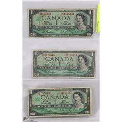 1954/1967 REPLACEMENT NOTE SET