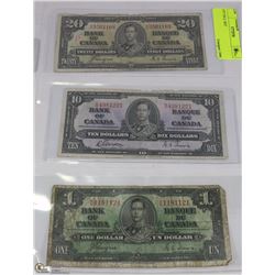 1937 BILL SET