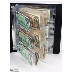 PAPER MONEY COLLECTION BINDER
