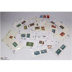 LOT OF CANADA STAMPS 1800S-1950 - MANY ARE HIGHER
