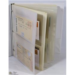 WWII BOOK OF WAR ITEMS COVERS, POST CARDS AND