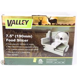 NEW VALLEY SPORTSMAN 7.5" FOOD SLICER