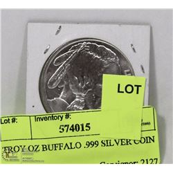 TROY OZ BUFFALO .999 SILVER COIN