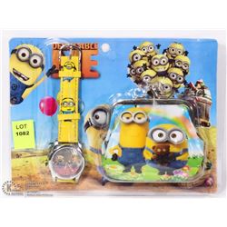 CHILDRENS WATCH AND WALLET COMBO ON CHOICE: