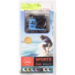 FULL HD WATERPROOF  SPORTS CAMERA 2" LCD