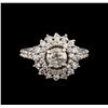 Image 2 : 14KT White Gold 1.87 ctw Diamond Ring