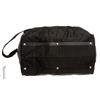 Image 4 : Prada Black Nylon Leather Double Handle Duffle Travel Bag