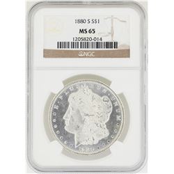 1880-S NGC MS 65 Morgan Silver Dollar