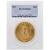 Image 1 : 1927 $20 St. Gaudens Double Eagle Gold Coin PCGS MS65