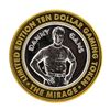 Image 1 : .999 Silver Mirage Las Vegas Nevada $10 Casino Limited Edition Gaming Token