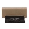 Image 9 : Saint Laurent Beige Silver Studded Clutch Bag