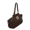 Image 2 : Fendi Brown Metallic Leather Zipper Hobo Shoulder Bag