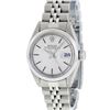 Image 1 : Rolex Ladies Stainless Steel Silver Index Smooth Bezel Jubilee Band Datejust Wri