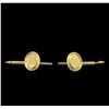 Image 1 : 14KT Yellow Gold Shirt Studs