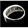 Image 3 : 1.00 ctw Diamond Band - 14KT White Gold