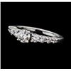 Image 1 : 0.96 ctw Diamond Ring - 14KT White Gold