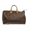 Image 1 : Louis Vuitton Monogram Canvas Leather Speedy 40 cm Bag