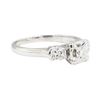Image 1 : 0.25 ctw Diamond Ring - 14KT White Gold