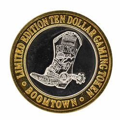 .999 Silver Boomtown Hotel & Casino Reno, NV $10 Limited Edition Gaming Token
