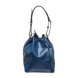 Louis Vuitton Blue Epi Leather Noe GM Drawstring Sholder Bag