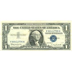 $1 XF/AV Silver Certificate Currency