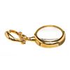 Image 1 : Gucci Gold Tone Horsebit Desk Magnifying Glass