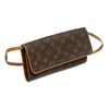 Image 3 : Louis Vuitton Monogram Canvas Leather Twin GM Clutch Shoulder Bag