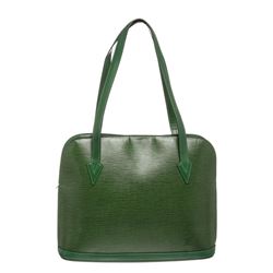 Louis Vuitton Green Epi Leather Lussac Shoulder Bag