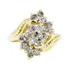 Image 2 : 0.75 ctw Diamond Ring - 14KT Yellow Gold