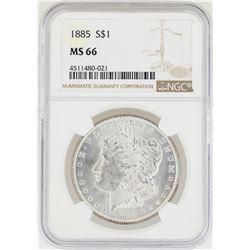 1885-S NGC MS 66 Morgan Silver Dollar