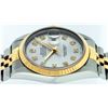 Image 4 : Rolex Two-Tone Diamond Quickset DateJust Men's Watch
