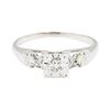 Image 2 : 0.25 ctw Diamond Ring - 14KT White Gold