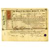 Image 1 : Houston & Great Northern Railroad Co. of Texas, 1871 Issued Stock Certificate
