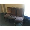 Image 2 : CONTENTS OF ROOM INC. SMALL DESK AND 3 CHAIRS