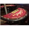 Image 2 : COMMERCIAL QUALITY 6 PLAYER BLACKJACK TABLE WITH LOCKING CHIP TRAY AND DROP SAFE