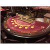 Image 2 : COMMERCIAL QUALITY 6 PLAYER BLACKJACK TABLE WITH LOCKING CHIP TRAY AND DROP SAFE