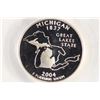 Image 1 : 2004-S SILVER MICHIGAN QUARTER PCGS PR70 DCAM